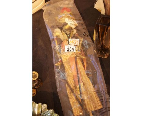 Balinese shadow puppet. P&amp;P Group 2 (£18+VAT for the first lot and £3+VAT for subsequent lots) 