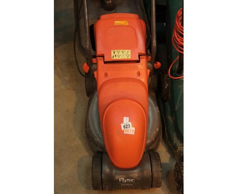 Flymo Easimo lawnmower with grass box. Not available for in-house P&P.Condition Report: All electrical items in this lot have