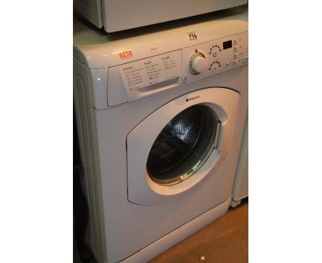 Hotpoint Aquarius 6kg washing machine. Not available for in-house P&PCondition Report: All electrical items in this lot have 