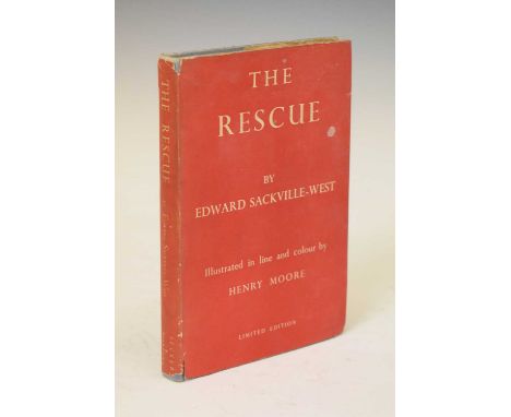 Sackville-West, Edward - The Rescue, (illus, Henry Moore), first edition 1945, limited edition 493/850, publ. Secker and Warb