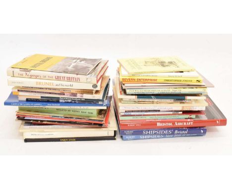 Quantity of Bristol related books to include; Bristol Aeroplane Company, Airbus, Bristol First, Brunel's Bristol, Shipshape, 
