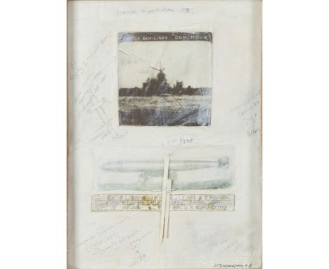 [§] WILL MACLEAN M.B.E., R.S.A., R.S.W. (SCOTTISH B.1941)  AUXILIARY AND DOG-VANE   Signed and dated '04, signed and inscribe