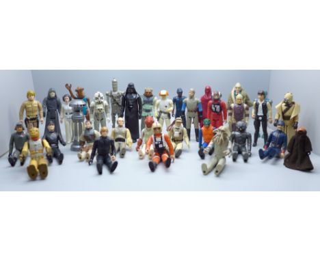 Thirty-three Kenner Star Wars figures 