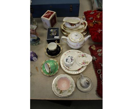 Mixed china - Royal Albert & Royal Worcester