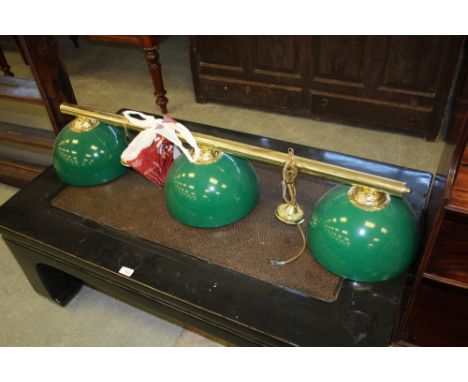 Triple snooker lamp