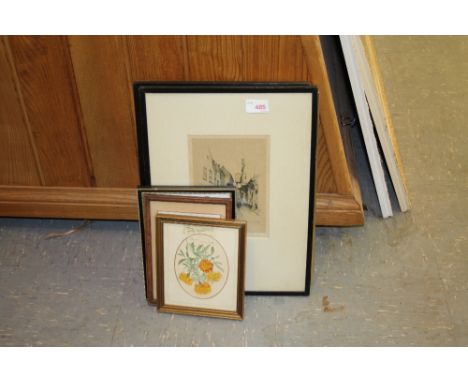 Quantity of local interest prints etc