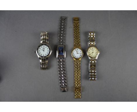 4 watches (2 Rotary, Seconda & Slazenger)