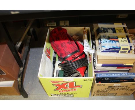 Box including sander/vac/books etc