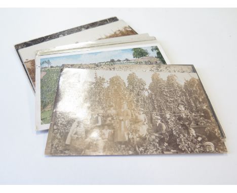 Social History, Hop picking, R/P's etc interesting lot   (approx 22 cards)