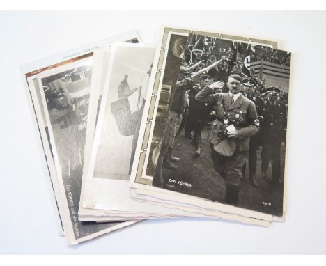 Hitler, small selection, R/P's, action scenes, & comic, nice lot   (16)