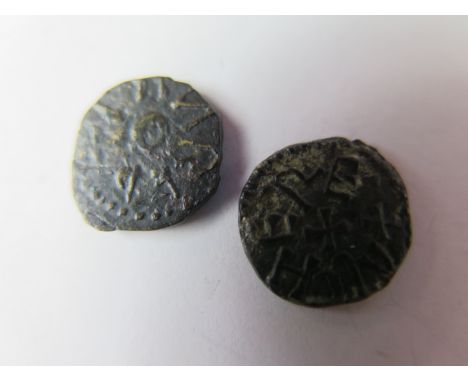 Anglo-Saxon Kings of Northumbria, styca of Aethelred II, first reign 841-844, cross, reverse annulet, moneyer Eanred, wt. 1.2