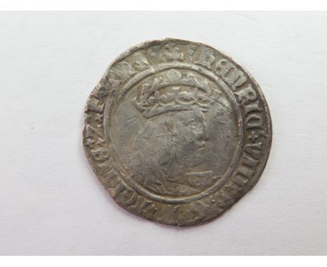 Henry VIII silver groat, Second Coinage 1526-1544, mm. Arrow, Laker Bust D, Spink 2337E, full, round, well centred, lightly c