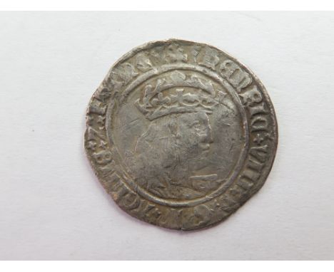 Henry VIII silver groat, Second Coinage 1526-1544, mm. Arrow, Laker Bust D, Spink 2337E, full, round, well centred, lightly c