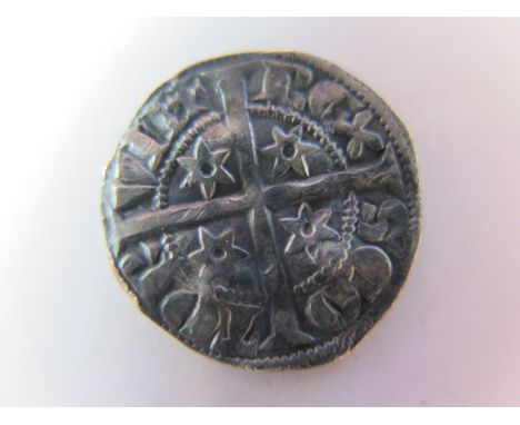 Alexander III of Scotland, silver penny, Second Coinage c.1280-c.1286, Class E, wedge tailed 'R', thin-waisted 'S', 24 points
