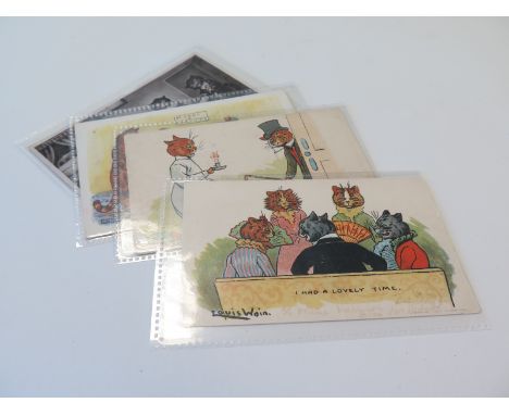 Louis Wain, Davidson 6092 x 2, Faulkner 374B & Beagle 915P   (4)