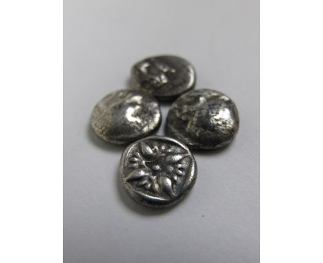 Ancient Greek (4) Archaic period Ionia Asia Minor Miletos 6thC BC 1/12th staters, Obv: Forepart of Lion, head turned to L or 
