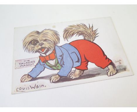 Louis Wain, Tucks Mascot Series 2, 3552 Talkers Mascot   (1)