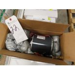 (Lot) US Motors mod. 1870, 1863, 1873, 1868, 8907 1/2hp Condenser Fans (8 Boxes), 1/4hp, 1/16hp &