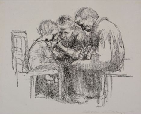 Käthe Kollwitz (German 1867-1945)   Besuch im Kinderkrankenhaus   Lithograph, 1926   Signed in pencil 35.5 x 43cm (13¾ x 16¾ 