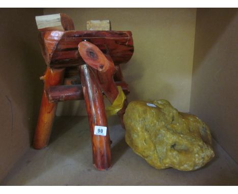 A rough gem boulder, 16cm high approx. 