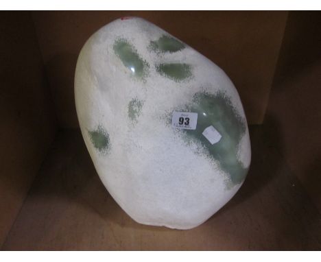 A large rough Jade boulder, 37cm high