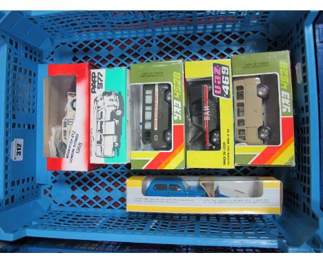 Six Boxed Russian Made Diecast Vehicles, all 1:43rd scale. Including Moskovitch 412 London-Sydney 1968 Rally Car, Lada with t