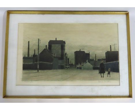 Folmer Bendtsen (Danish, 1907-1993), lithograph print, signed & titled, aperture measures 680mm x 420mm
