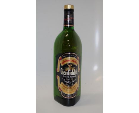 One Bottle: Glenfiddich 1.25 litre scotch whisky special reserve single malt, in original packaging