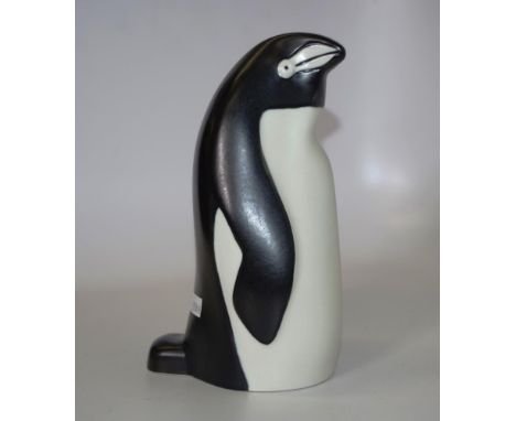 Arabia Finland ceramic penguin figure marked to base with signature, (height 20cm approx);