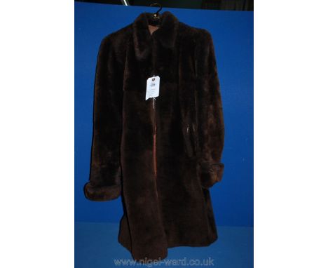 A vintage beaver lamb Coat.