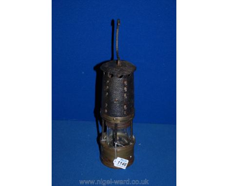 An early 20th c. miner's Lamp.