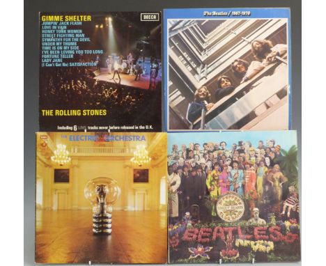 Twenty four albums including The Beatles, The Rolling Stones and ELO