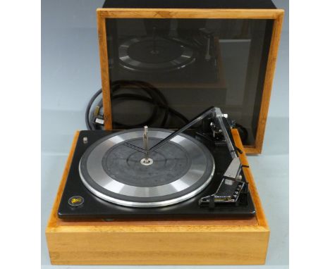 Garrard turntable, vintage record cases and a few singles&nbsp;