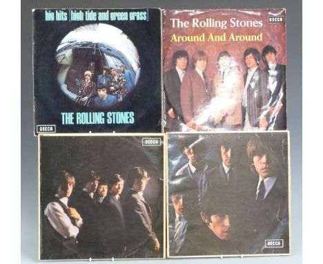 The Rolling Stones - 12 albums including Around And Around (158.012), The Rolling Stones (LK4605), Two (LK4661), Beggar's Ban