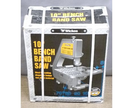 A 10inch bench&nbsp;band saw, unused