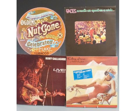 Approximately 100 albums including The Rolling Stones, Rory Gallagher, The Faces, The Small Faces, Sparks, Squeeze, Status Qu