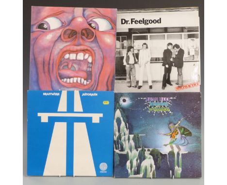 Twenty eight albums including King Crimson, The Moody Blues, Focus, Kraftwerk, Uriah Heep, The Rolling Stones, Elton John and