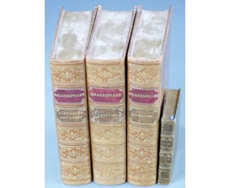 [Bindings] Shakespeare Tragedies, Comedies, Histories and Poems the text of the Oxford Edition prepared by W.J. Craig publish