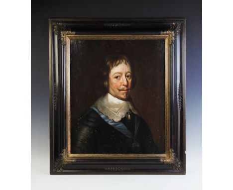 Follower of Sir Peter Lely (1618-1680), Oil on canvas, Portrait of a nobleman, possibly Dutch or Flemish, dressed in armour, 