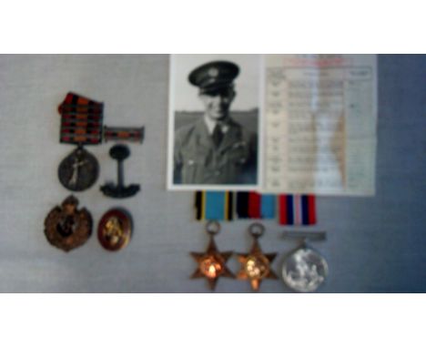 Boer War and WWII RAF Killed in Action Family Group with QSA (5 Clasps) to 5441 Sapper E. Sabin RL- Engineers, with King's So