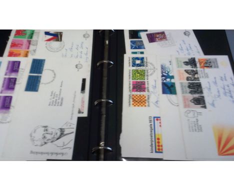 Netherlands-1967-1980 -First Day Cover collection encl with sets on min sheets (100+) mostly NUPH
