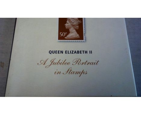 Queen Elizabeth II-A Jubilee portrait, in stamps - Fayesweet The British Library