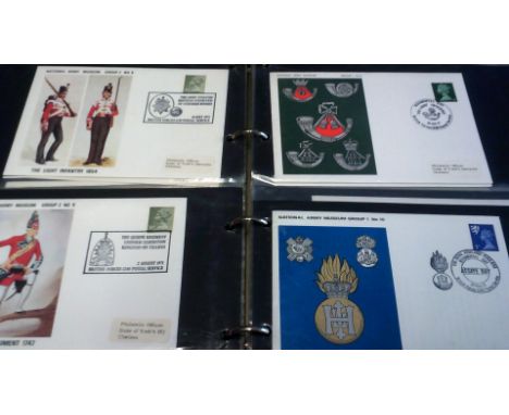 National Army Service - First Day Cover collection (60+) few RAF and Army Museum
