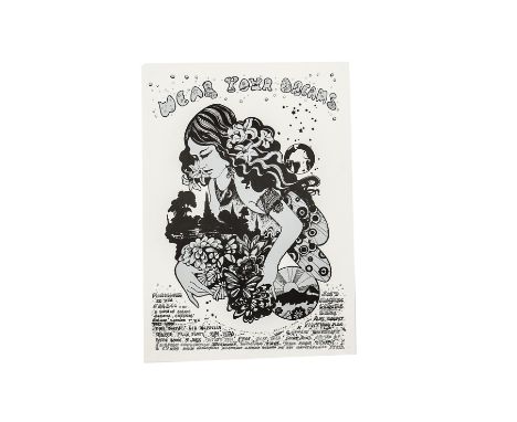 Various Psychedelic Posters, eight posters including real or imaginary festivals and gigs and mostly psychedelic in style com