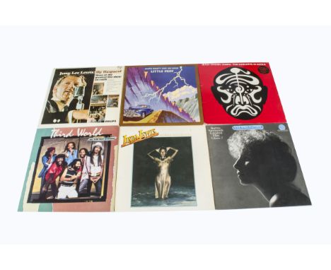 LP Records, approximately one hundred and seventy albums of various genres with artists including Fleetwood Mac, Jerry Lee Le