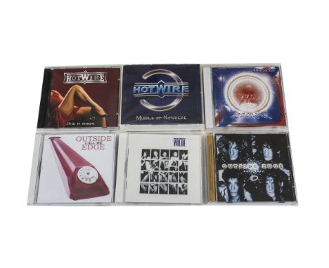 Rock / AOR / Prog CDs, twenty CDs of mainly Hard Rock, Prog and AOR with artists including Johnny Lima, Outside Edge, Hot Wir