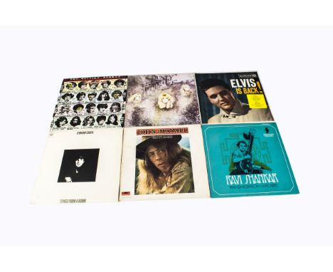 Sixties LPs, approximately fifty albums of mainly Sixties artists including The Who, Rolling Stones, Jimi Hendrix, Elvis, Bud