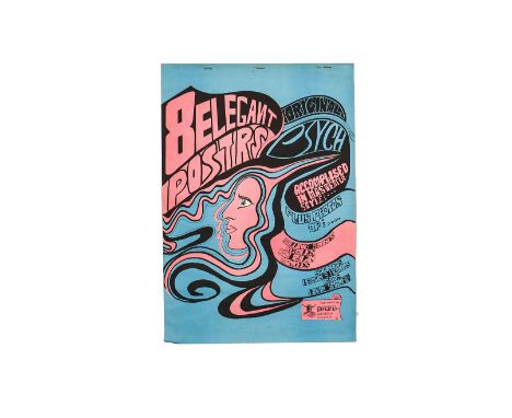 Psychedelic Posters, four Psychedelic Posters: The Doors "Love Conspiracy", Swedish Konst poster, Acid Test and Love In San F