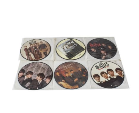 Beatles Picture Discs, ten UK release 7" Picture Disc Singles including She Loves You, Please Please Me, Love Me Do, From Me 