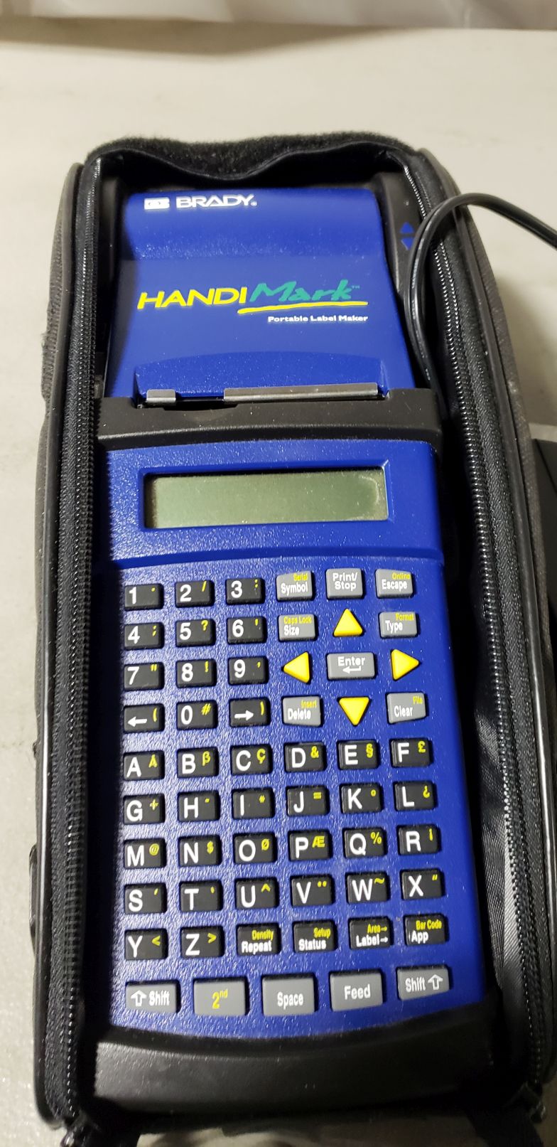Brady Handimark portable label maker